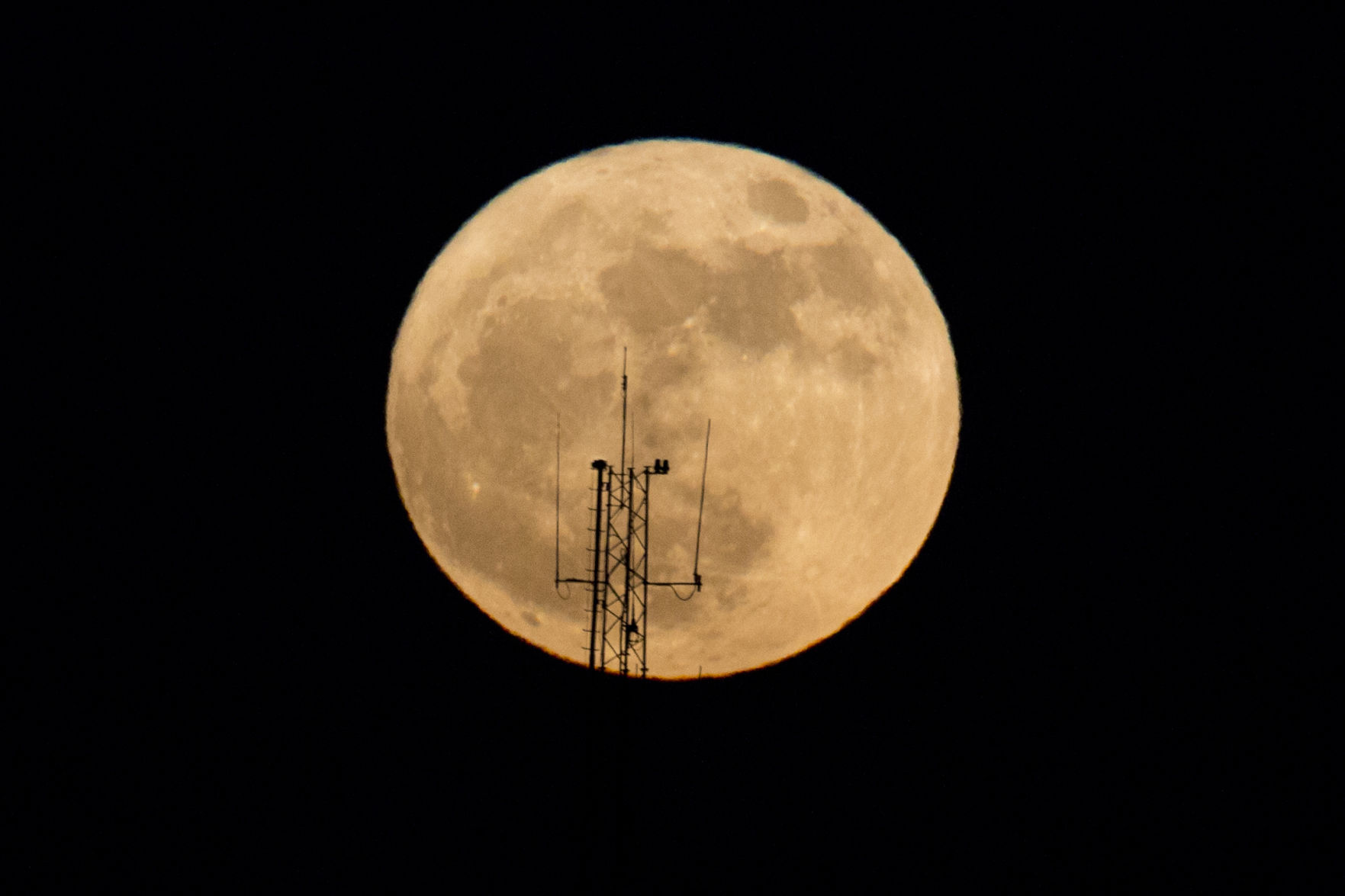 Israel Supermoon